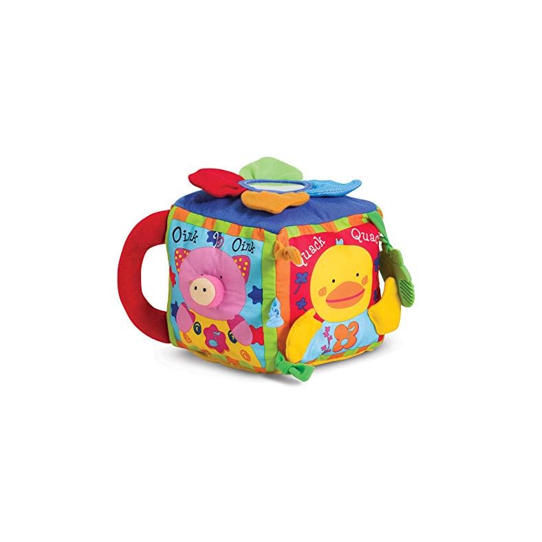 Melissa & Doug K’s Kids Musical Farmyard Cube Educational Baby Toy