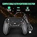 Powtree USB Wired Pro Controller for Nintendo Switch Gyro Axis Motion Controls Vibration Sense Gamepad Compatible with PlayStation 3 Windows PC Android Game Controllers (Dark Grey)thumb 3