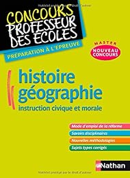 Histoire-géogaphie, instruction civique et morale
