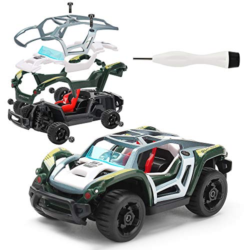 PullBack Toy Cars Take Apart Race Car DIY Car Assembly Toy Tool Kit