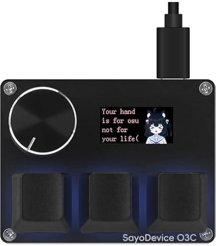 Amazon.com: BTXETUEL SayoDevice CM51+ Rapid Trigger Keyboard