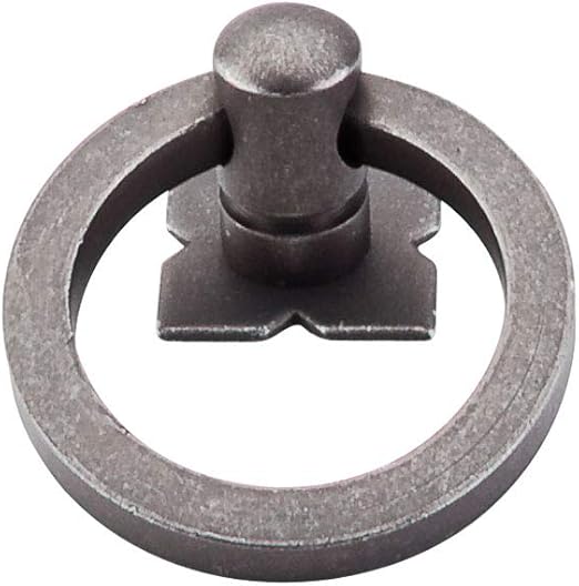 Top Knobs M637 Normandy Collection 1 9 16 Large Smooth Ring Pull