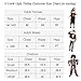 U LOOK UGLY TODAY Boys Halloween Costume X-Ray Skeleton for Kids Cosplay Dress Up Party Glow in The Dark