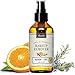 Thesis Organic Natural Facial Cleansing Oil & Makeup Remover - Rosemary Citrus - for Face, Eyes, Lips - Gentle Moisturizing Non-Irritating Daily Face Cleanser