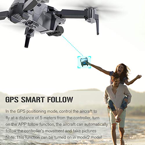 Festnight ZLL SG907 Pro GPS RC Drohne mit Kamera 4K 2-Achsen Gimbal 5G WiFi FPV Optische Durchflusspositionierung… – Bild 6