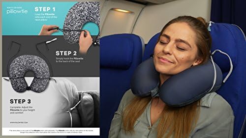 Pillowtie (Charcoal) - Head and Travel Pillow Support