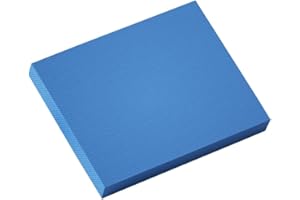 HISSEN MILE Balance Pad, Foam Balance Pad, Balance Pads for Physical Therapy, Balance Fom Pad for Fitness and Stability Training, Yoga, Physical Therapy (Blue, 2 inch)