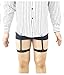 Jelinda Shirt Stays for Men&Women with Adjustable Elastic Non-Slip Shirt Garters