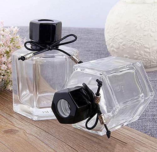 150ml 5oz Clear Glass Refillable Diffuser Bottle Empty Aromatherapy Diffuser Jar Container for DIY Essential Oils Home Fragrance Decor Set - Image 3