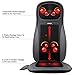 NURSAL Back Massager Shiatsu Massage Seat Cushion with Heat Function, Deep Kneading Self-Massager with Vibrations - Helps Relieve Muscle Soreness for Back and Neck