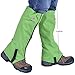 Winis Snow Gaiters Hiking Camping Mountain Climbing Leg Gaiters Oxford Waterproof Dustproof Antiwater Leg Cover Breathable Anti-bite High Gaiters Leg Protection Guard Boot Guardian (1 Pair)