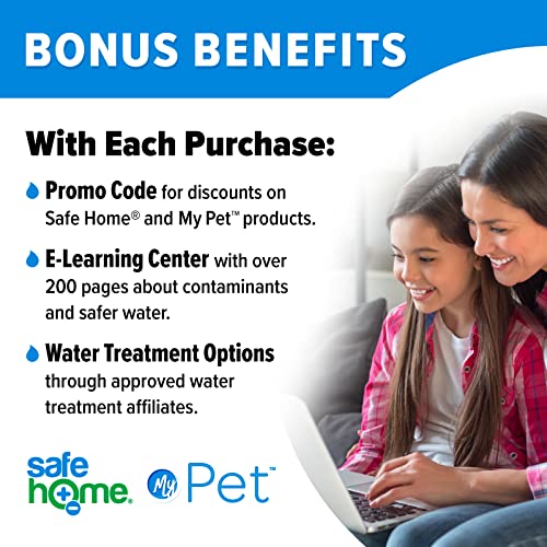 Safe Home® PREMIUM Drinking Water Test Kit Comprehensive Testing for