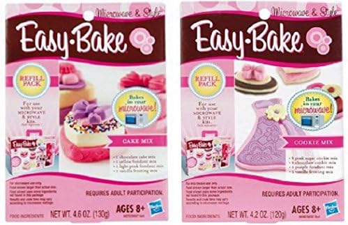 Easy-Bake Cookie Mix and Cake Mix Refill Super Pack Bundle