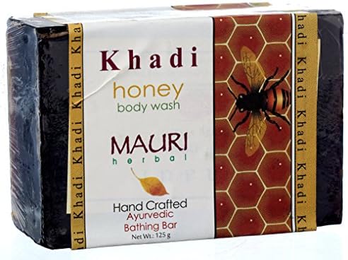 Khadi Mauri Herbal Honey Soap, 125g (Pack of 2)