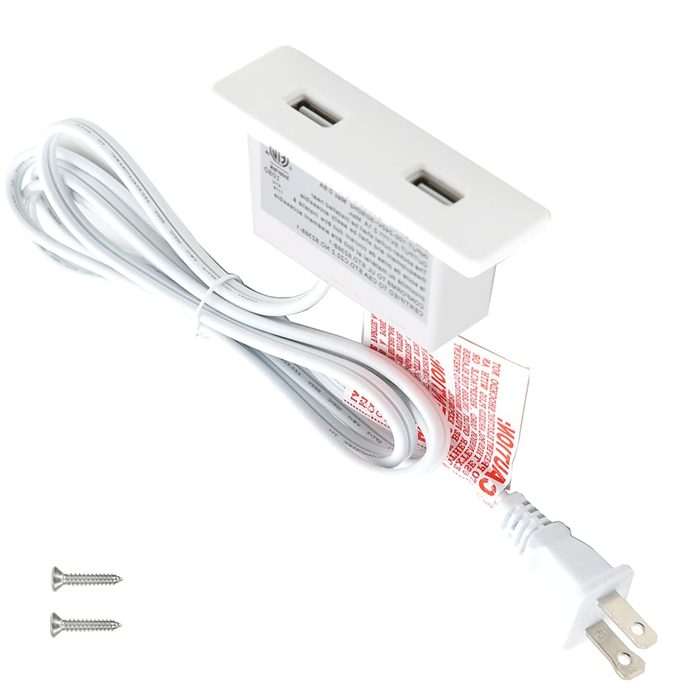 Powered USB Hub Socket Recessed USB Power Strip