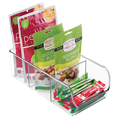 6 mDesign+Plastic+Kitchen+Storage+Organizer