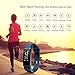 Fitness Tracker HR with Replacement Band, Letscom Activity Tracker Watch with Heart Rate Monitor, IP67 Waterproof Smart Wristband, Step Counter Pedometer Watch for Kids Women and Men (Gray+Black)