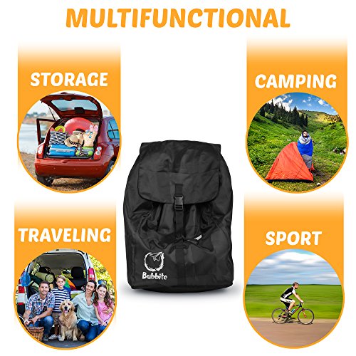 Car Seat Travel Bag Ultra Strong Gate Check Carseat Backpack & Cover