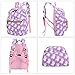 Preschool Backpack for Kids Girls Toddler Backpack Kindergarten School Bookbags (Cute unicorn-Purple)