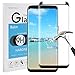 Bukm Galaxy S8 Screen Protector, Glass Screen Protector for Samsung Galaxy S8 [Anti-Scratch][ HD Clear][Bubble Free][Case Friendly][High Touch Sensitivity]