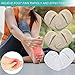 Metatarsal Pads Ball of Foot Cushions Adhesive Gel Non Slip Forefoot Protector Shoe Inserts for Women Men High Heels Sandal Shoes Pain Relief Mortons Neuroma Callus Blisters (3 Pairs) (Multicolor)
