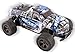 Vokodo Cheetah King Remote Control RC Buggy Truggy Truck Car 2.4 GHz System 1:18 Scale Size RTR w/ Working Suspension, High Speed, Radio Control Off-Road Hobby Truggy Rechargeable (Blue)