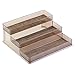 iDesign Twillo Plastic Stadium Spice Rack, 3-Tier Organizer for Kitchen Pantry, Cabinet, Countertops, Vanity, Office, Craft Room, 9.2