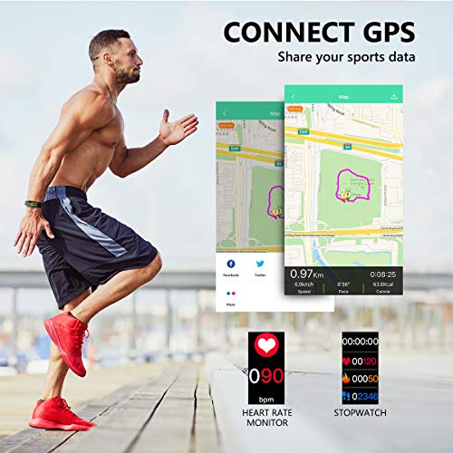 Mgaolo Fitness Tracker with Blood Pressure Heart Rate Sleep Monitor,10 Sport Modes IP68 Waterproof Activity Tracker Fit Smart Watch with Pedometer Calorie Step Counter for Women Men Kids (Purple) - Thumbnail 6