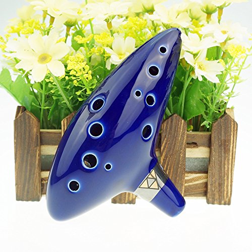Cheffort® 12 Hole Ocarina From Legend of Zelda,alto C Ocarina with