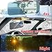 DIFINES Car Sun Visor for Day and Night, Anti-Glare Car Visor Extender, 2 in 1 Automobile Sun Visor Universal Windshield Driving Visor
