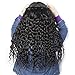 Vipbeauty 3 Bundles Of Brazilian Hair 7A Grade 100% Unprocessed Virgin Water Wave Wair Natural Black 95-105g/pc