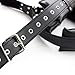 Niu-Man Leather Suit of Shackles to Compel Stretch Legs