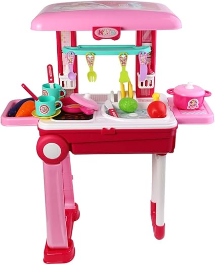 suitcase kitchen set