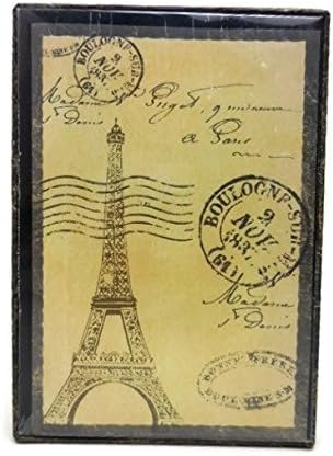 Postmark from Vintage Paris Eiffel Tower Note Card Set of 12 w/ box