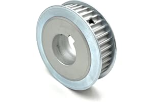 RHKING 40 Teeth 1" Bore Timing Belt Pulley HTD 5M Aluminum Synchronous Wheel Pitch 5mm Tooth for 15mm Width Belt