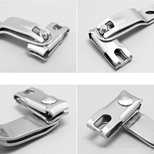 2Pcs Large Size Nail Clippers Nail Clippers Set Thick Finger Toe Nail Cutter Trimming Tool Stainless Steel Nail Art Manicure Pedicure Grooming Tool