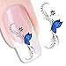 Nail Art Water Butterfly Water Nail Art Decal/Tattoo/Sticker