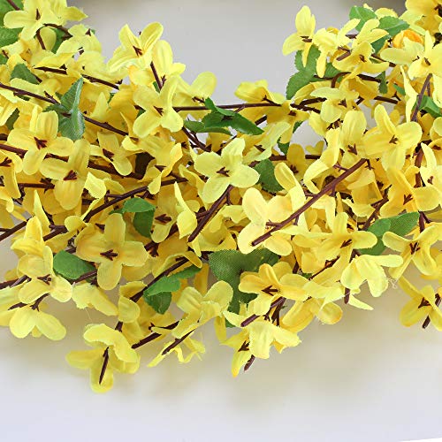 6 GTIDEA+Artificial+Forsythia+Granland+Farmhouse