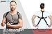 REDESIGNED Back Straightener Posture Corrector for Men-Upper Back Brace Posture for Women- Clavicle Brace Support-Body Wellness Posture Corrector Under Clothes-Spine Alignment (L-XL(32
