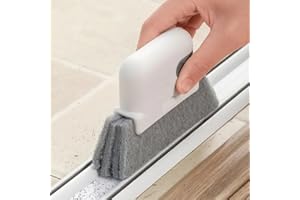 Advanced Window Track Cleaner & Brush – Removes Water Stains, Dirt, and Grime for Sparkling Homes & Kitchens