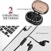 Wireless Headphones,Noise Cancelling Bluetooth Earbuds Headphones Extra Bass with Charging Case 18 Hours Play Time,IPX7 Waterproof for Sports Running Training Gym Workouts