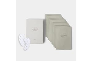 + Lux Unfiltered Cooling Under Eye Patches - Anti-Slip Caffeine Infused Korean Eye Mask - Reduces Puffiness, Brightens, & Hydrates Skin - Fragrance Free, Vegan, & Cruelty Free - 10 Count