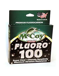 McCoy Pesca fluoro 100 de fluorocarbono línea de pesca