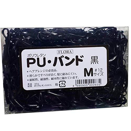 ローレル FROLA PUバンド 40g Mサイズ 黒の商品画像