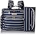 JuJuBe BFF Convertible Unisex Diaper Backpack, Messenger Bag with Memory Foam Changing Pad, Modern Crossbody Diaper Bag for Travel