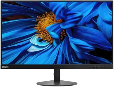 Lenovo ThinkVision S24e 10 23.8inch WLED Full HD Monitor Raven Black