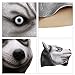 Ylovetoys Novelty Husky Dog Head Mask Latex Animal Mask Halloween Party Cosplay Costume Decorations