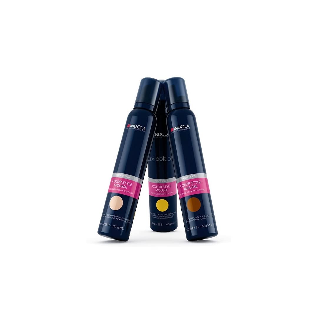 Indola Profession Color Style Foam, 200 ml, Light Brown