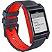 Pebble 2 + Heart Rate Smart Watch- Black/Flame