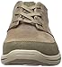 Skechers USA Men's Harper Olney Oxford,Khaki Leather,10.5 M US
